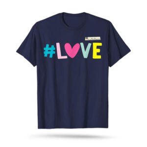 Camiseta #LOVE Colores
